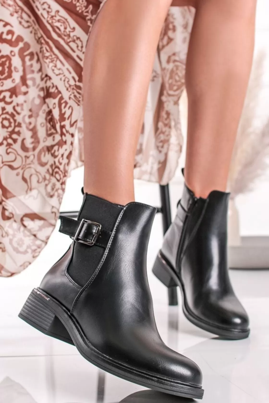 Boots*BREE Chelsea Ankle Boots - Black