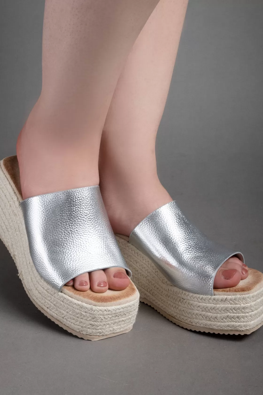 Sandals*BREE Chunky Sandals - Silver