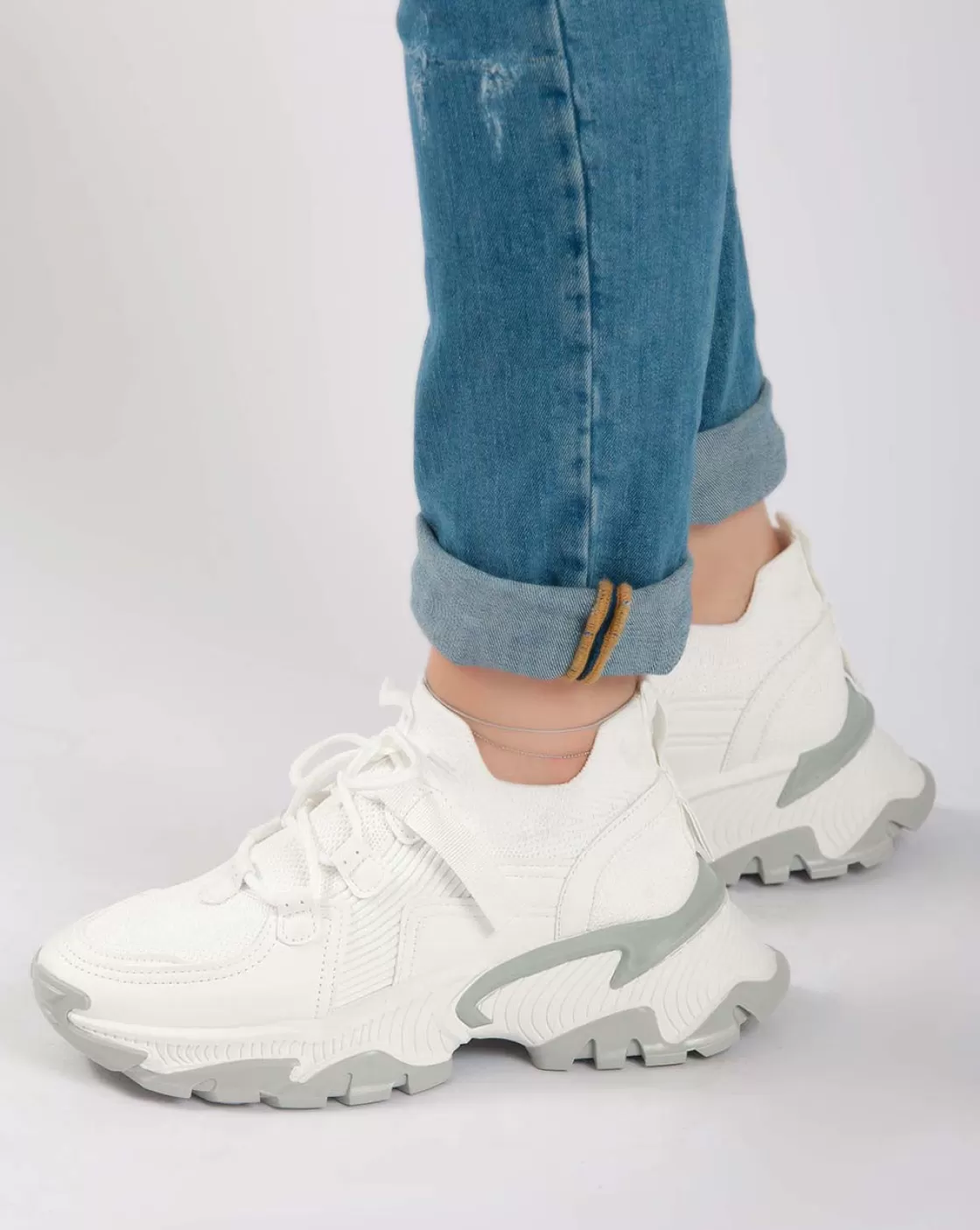 Sneakers*BREE Chunky Sneakers - white