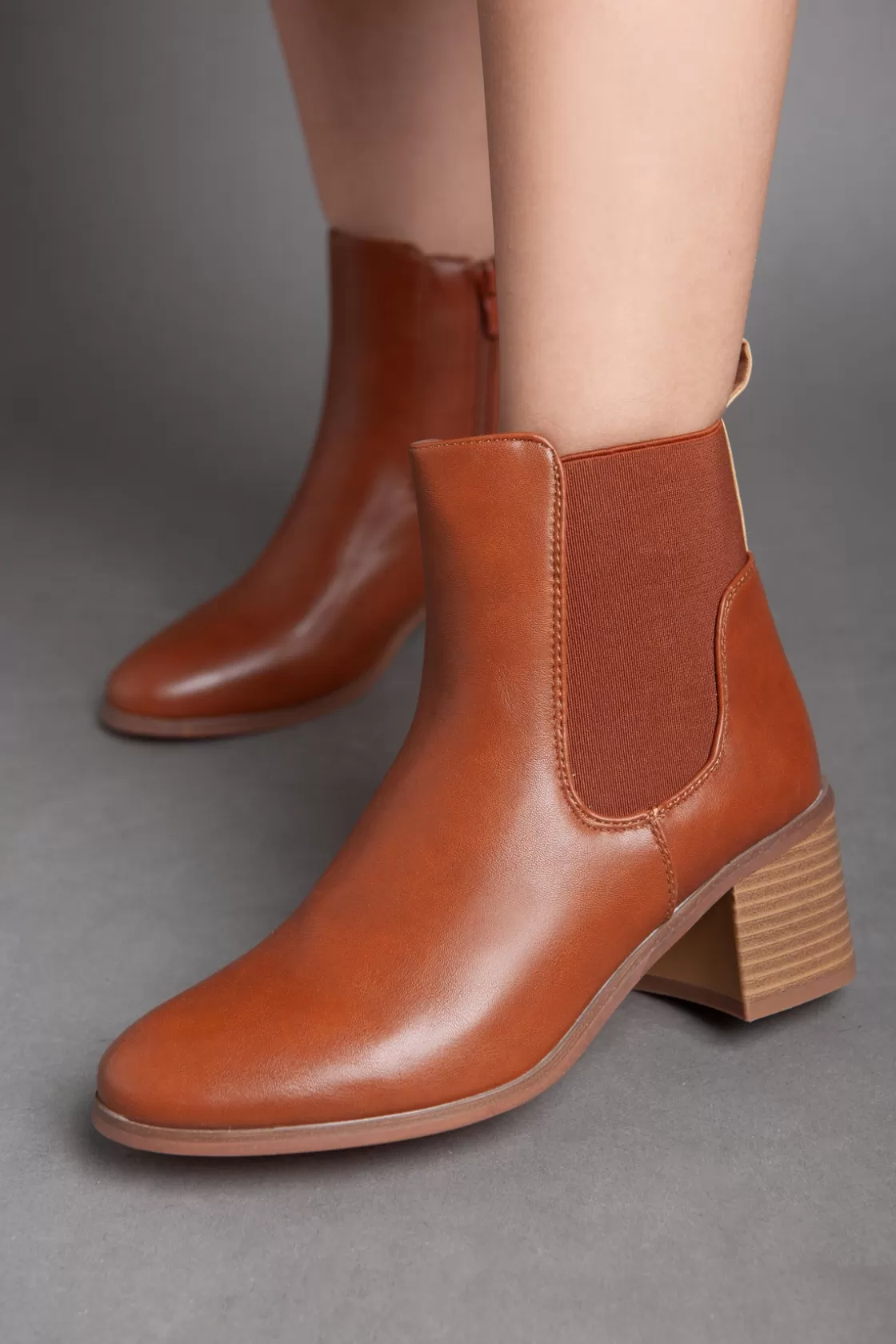 Boots*BREE Classic Ankle Boot - Camel