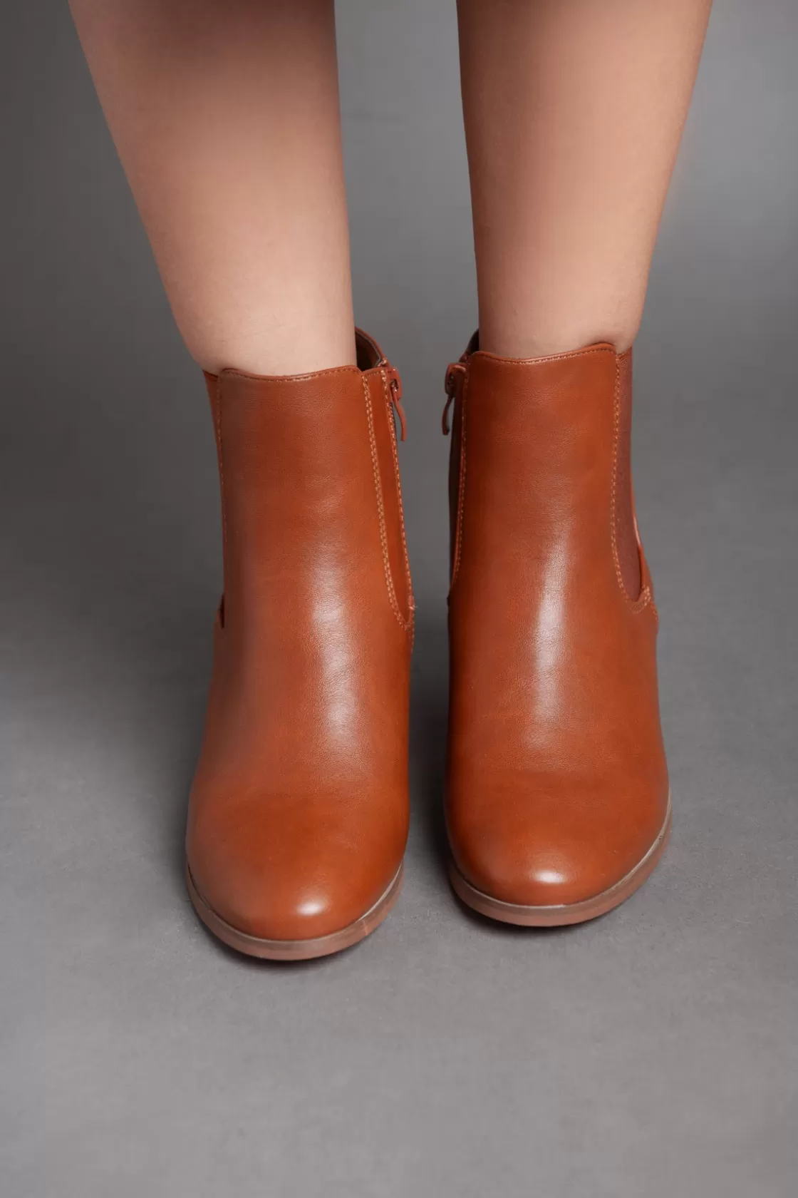 Boots*BREE Classic Ankle Boot - Camel