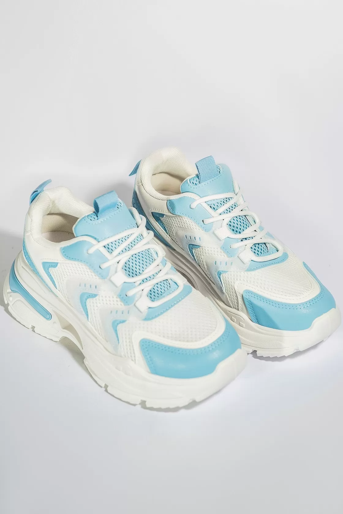 Sneakers*BREE Glowy Bulky Sneakers - Blue