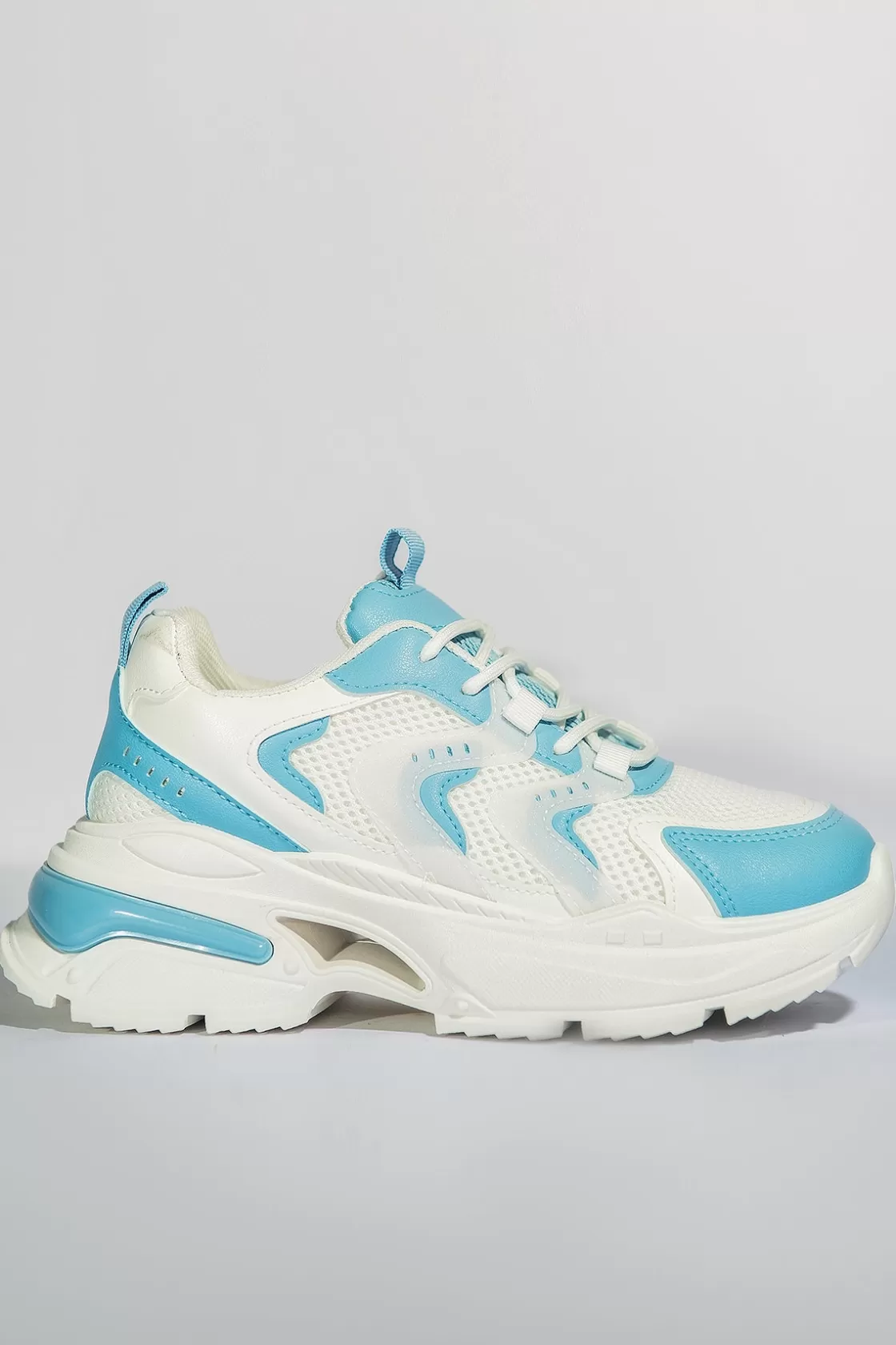 Sneakers*BREE Glowy Bulky Sneakers - Blue