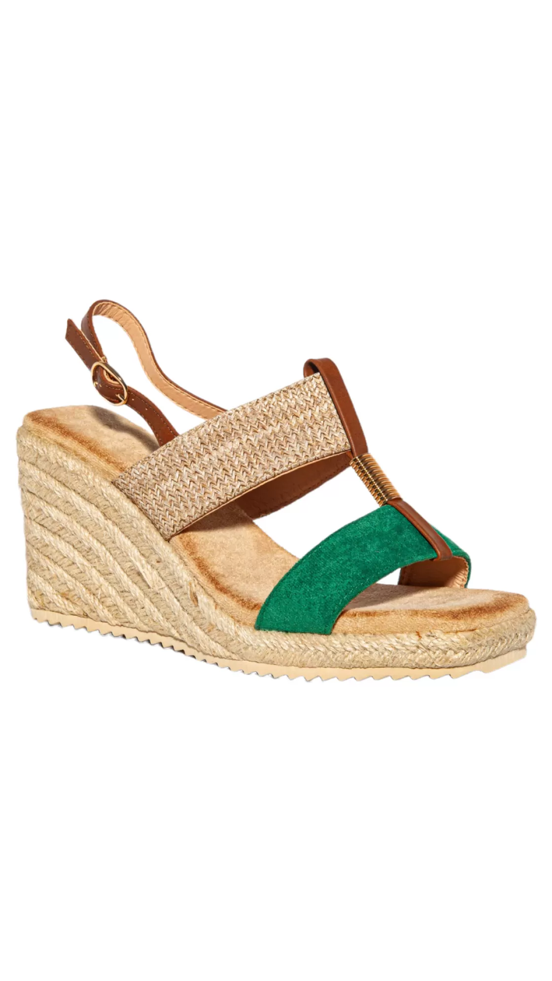 Sandals*BREE Kaylin Sandals Wedges - Green