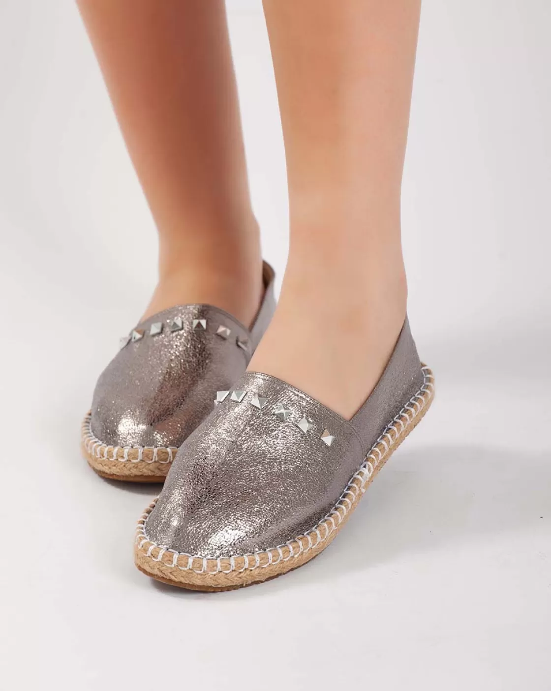 Ballet Flats*BREE Metallic Flats - Silver