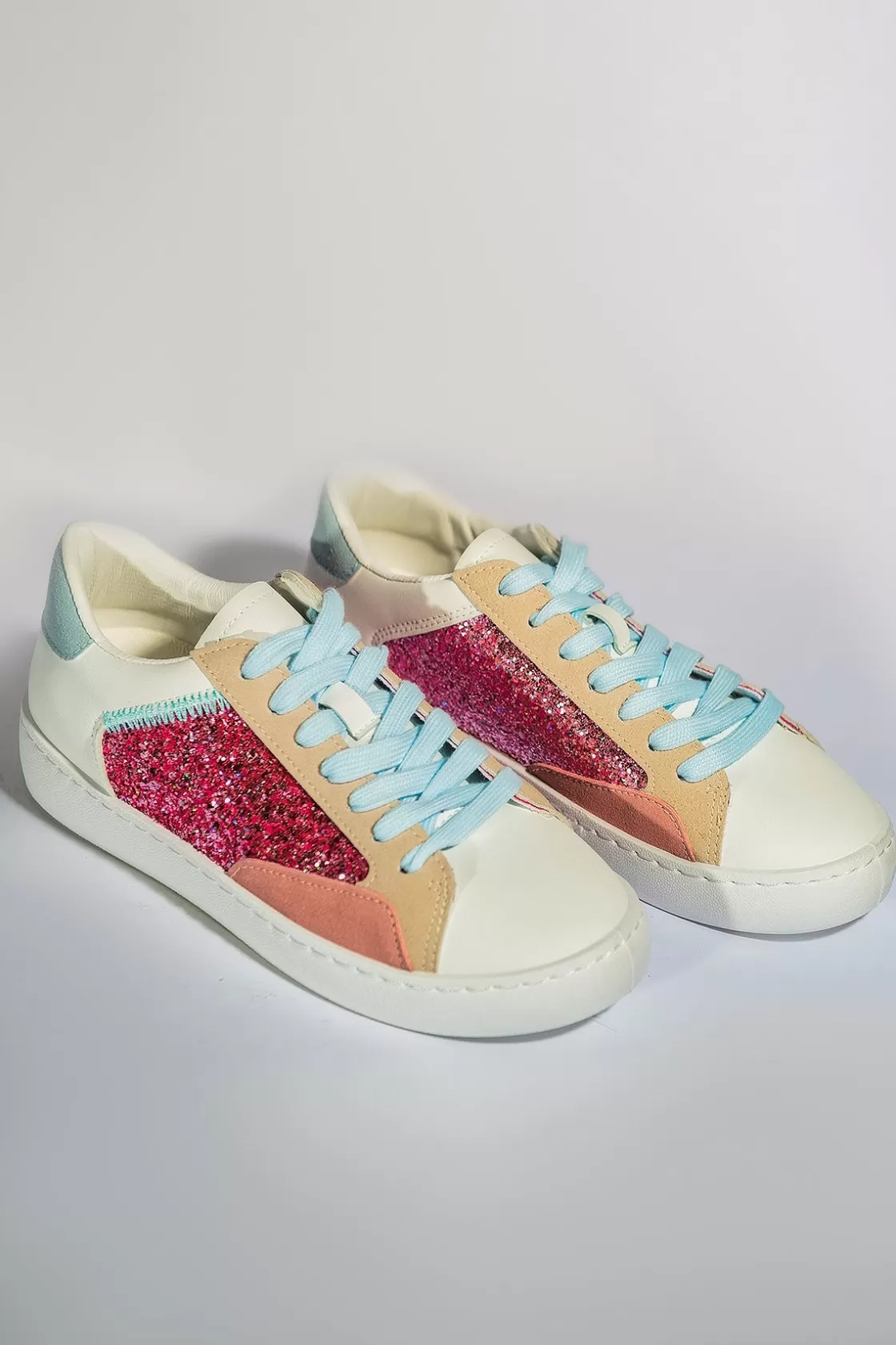 Sneakers*BREE Pastel Sneakers - Blue