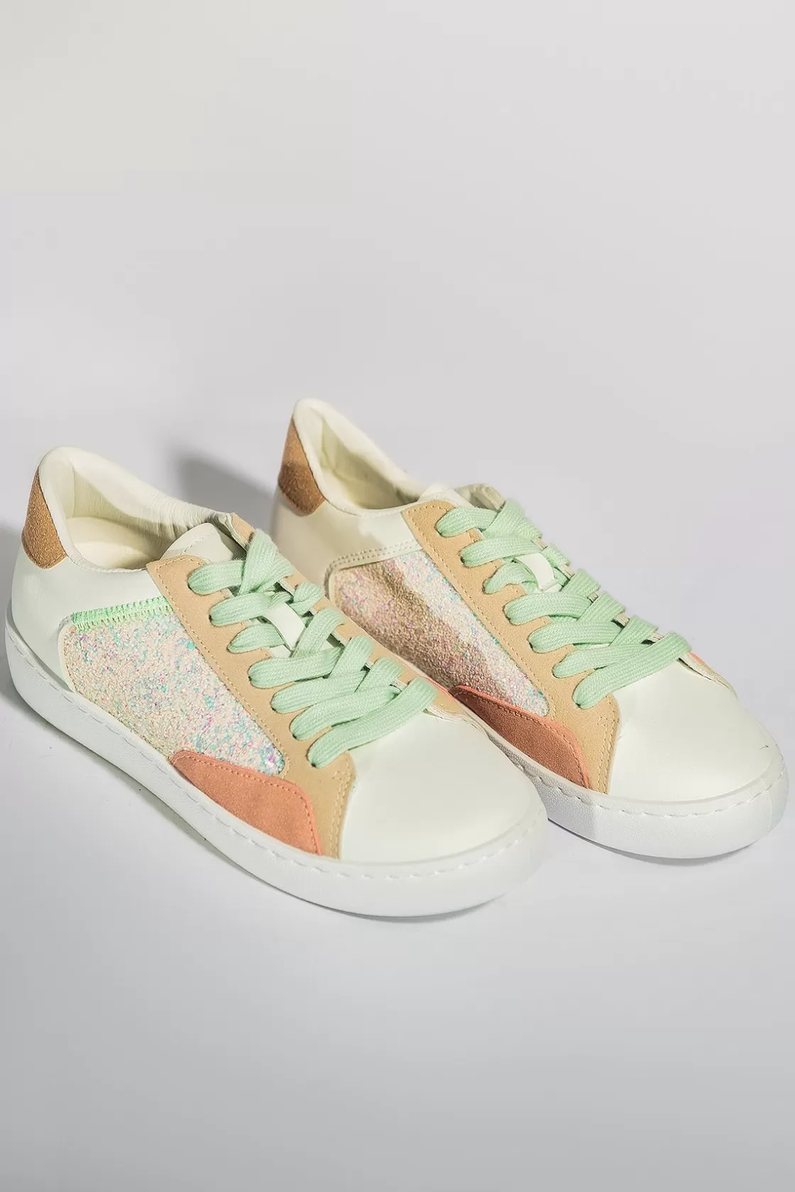 Sneakers*BREE Pastel Sneakers - Green