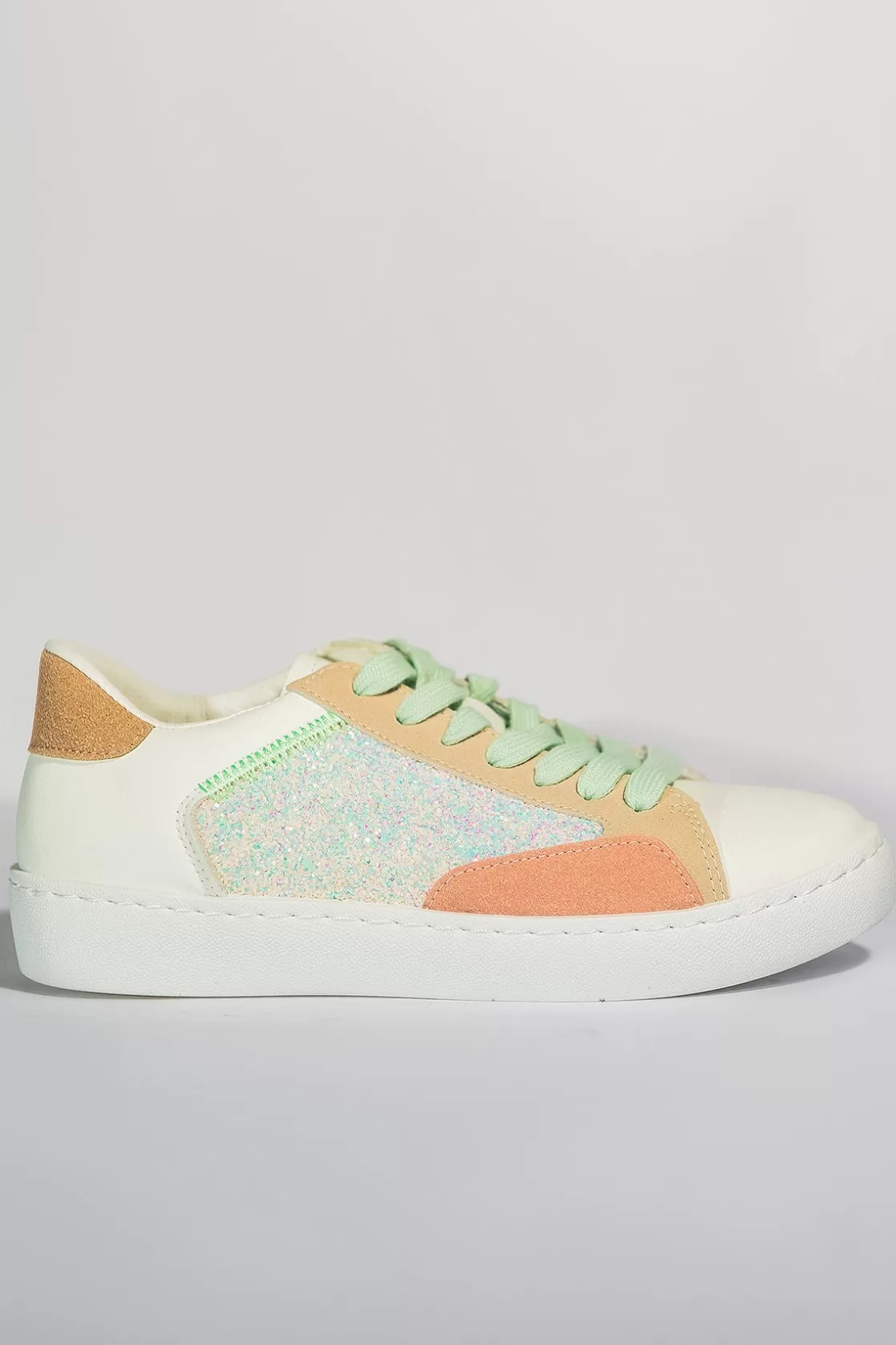 Sneakers*BREE Pastel Sneakers - Green