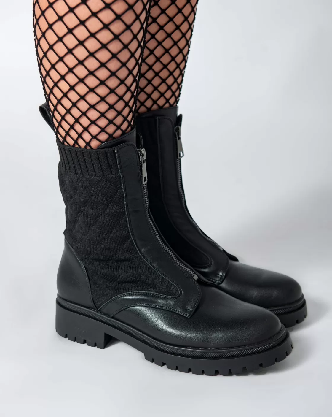 Boots*BREE Rubberised Chuncky Boots - Black a