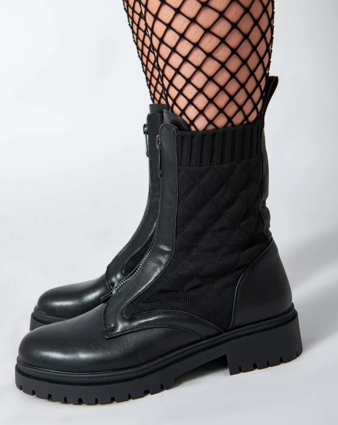 Boots*BREE Rubberised Chuncky Boots - Black a