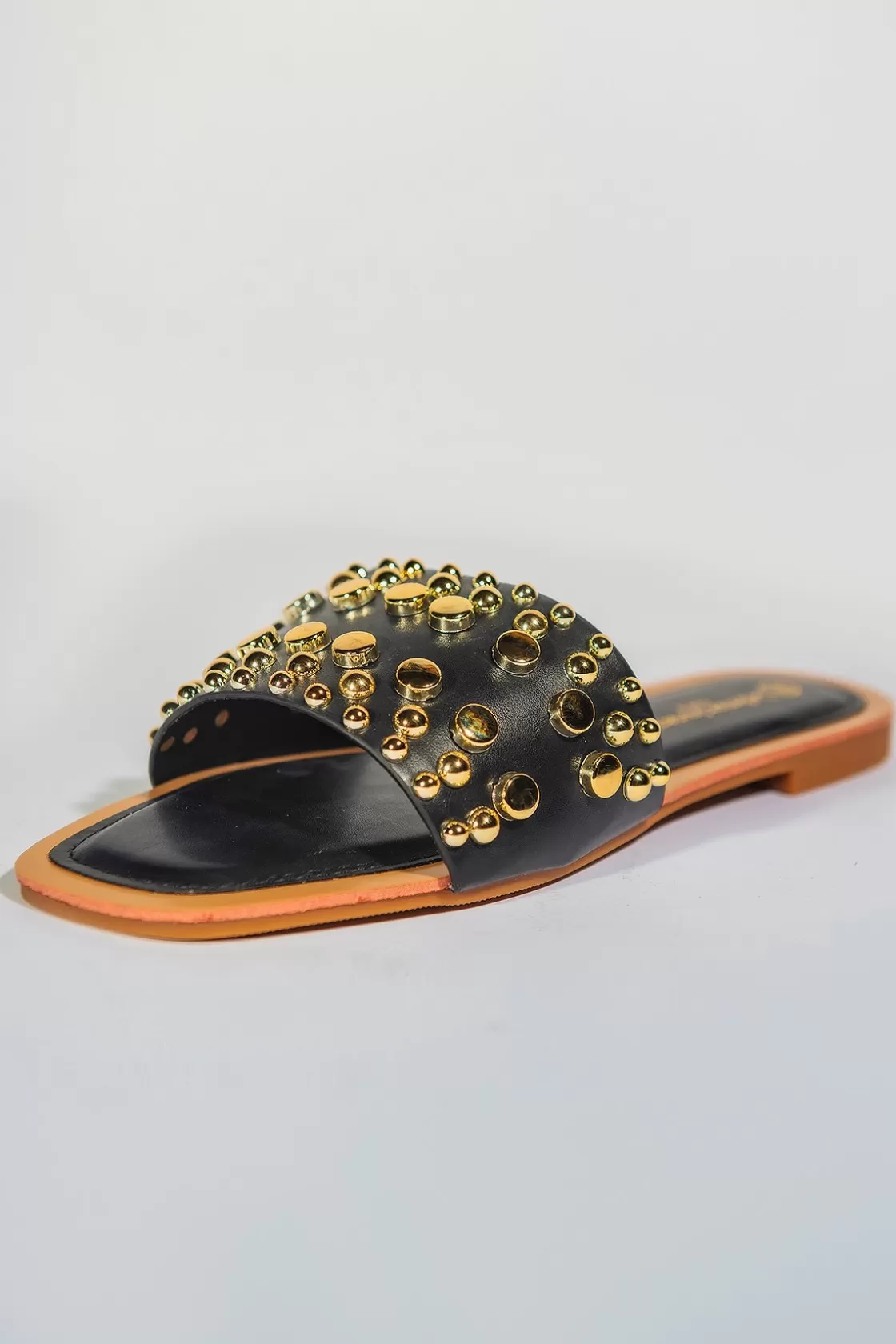 Slippers*BREE Shinny Lanes Slipper - Black