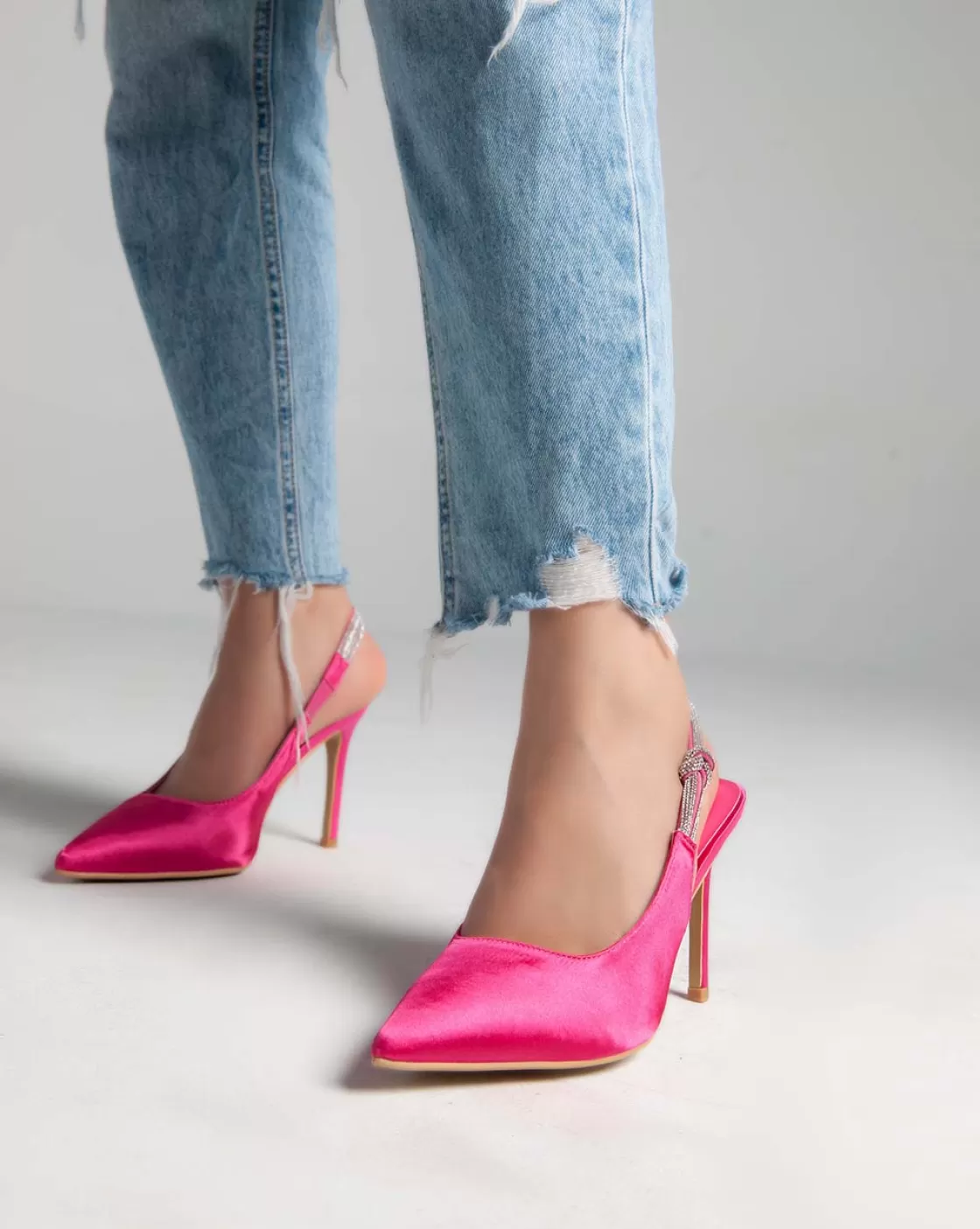 Heels*BREE Sling Back Pumps - Heels - Pink