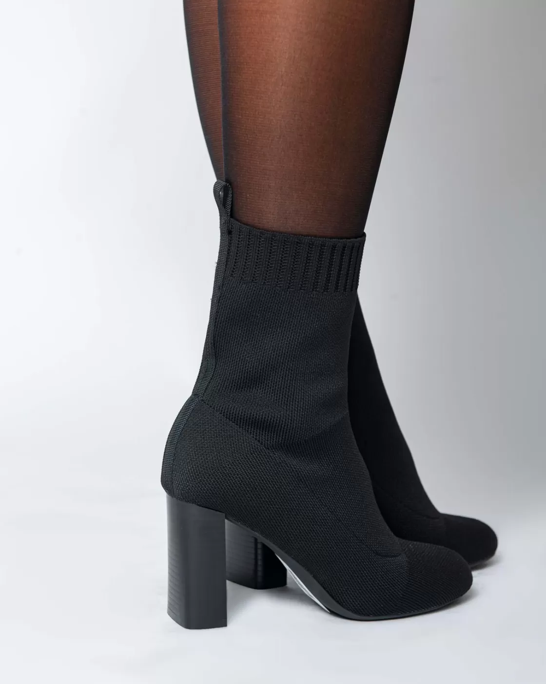 Boots*BREE Socks Ankle Boot - Black