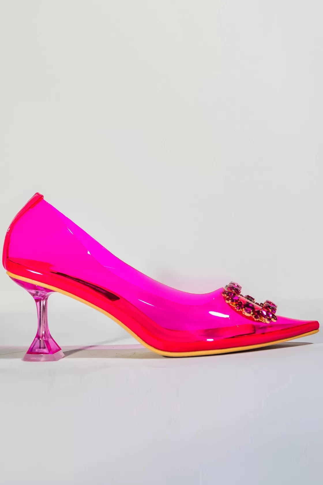 Heels*BREE Structured Heels - Fuchsia