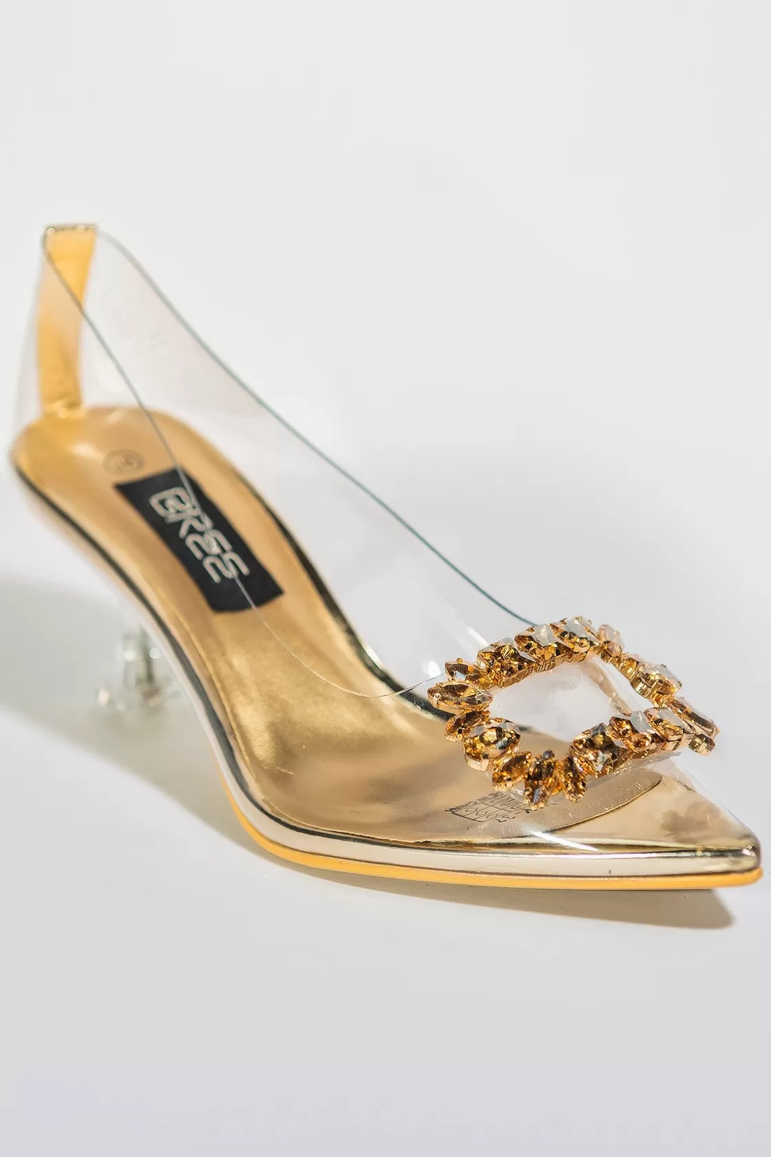 Heels*BREE Structured Heels - Gold