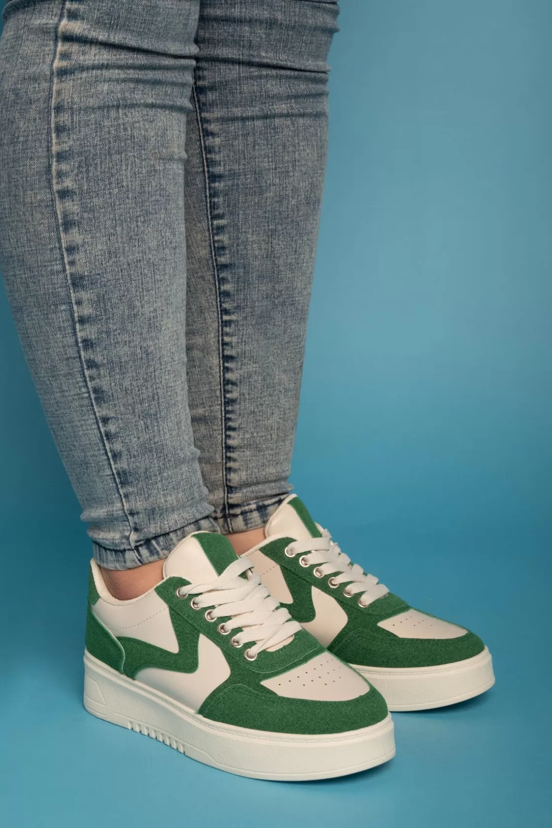 Sneakers*BREE Trendy Casual Sneakers - Green